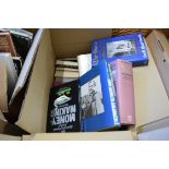 BOX OF MIXED BOOKS - THE BACKBENCH DIARIES OF RICHARD CROSSMAN, BUSINESS INTEREST ETC