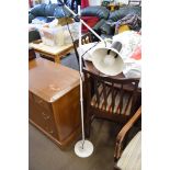 FLOOR STANDING METAL FRAMED ADJUSTABLE LAMP