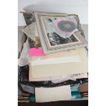 MIXED LOT OF UNFRAMED PICTURES AND PRINTS, CHRISTIES ART AT AUCTION BOOK AND OTHERS