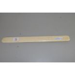 IVORY PAGE TURNER, 42CM LONG