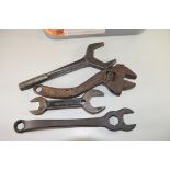 COLLECTION OF VINTAGE SPANNERS