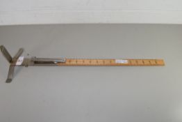 DRESSMAKERS RULER WITH PIN-IT SKIRT MAKER ATTACHMENT