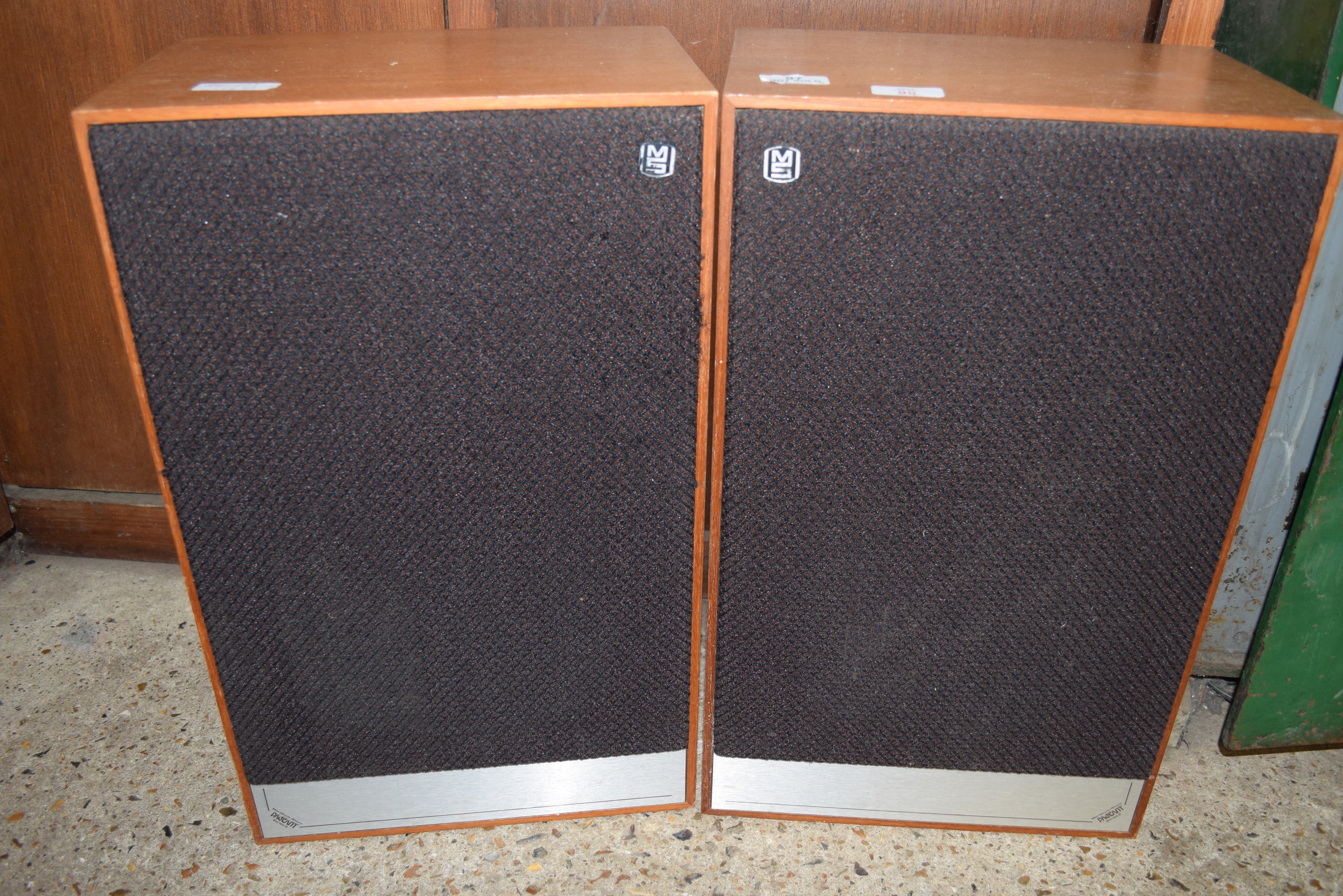 PAIR OF MORDAUNT-SHORT PAGEANT SERIES 2 SPEAKERS