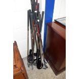 MIXED LOT OF GOLF CLUBS