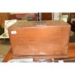 VINTAGE FRISTER & ROSSMAN SEWING MACHINE IN FITTED WOODEN CASE