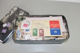 BOX OF MIXED STAMPS