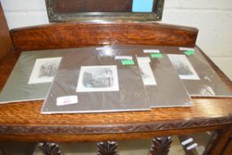 FOUR VARIOUS COLOURED ENGRAVINGS - VIEWS OF GREAT YARMOUTH, MOUNTED BUT UNFRAMED