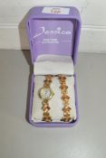 LADIES JESSICA WRIST WATCH AND MATCHING BRACELET