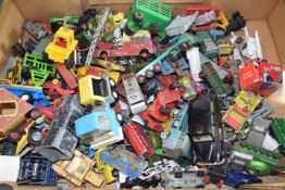 BOX OF TOY VEHICLES