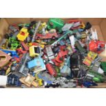 BOX OF TOY VEHICLES