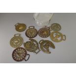 COLLECTION OF HORSE BRASSES