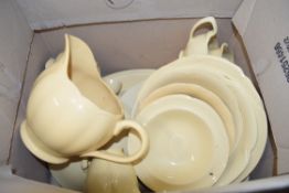 TWO BOXES OF JOHNSON BROS GOLDEN DAWN DINNER WARES