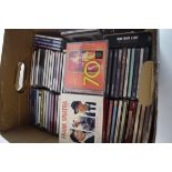 BOX OF CDS TO INCLUDE FRANK SINATRA, TOM JONES ETC