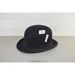 VINTAGE BOWLER HAT BY ALFRED COLE & SONS, CHURCH ST, ENFIELD
