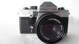 Praktica MTL-50 film camera