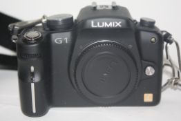 Lumix G1 camera with charger and case