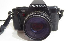 Pentax P30 film camera