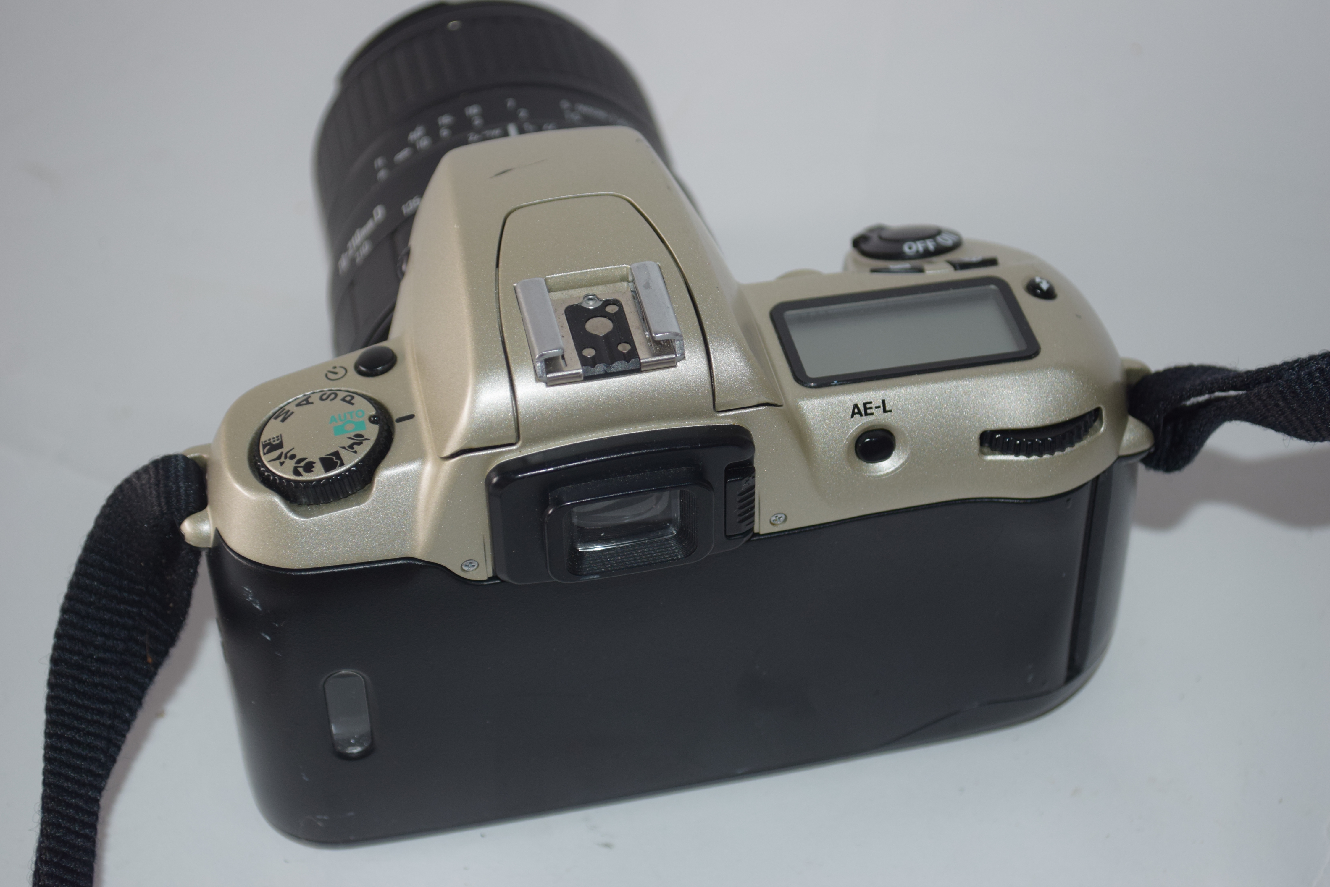 Nikon F60 film camera together with Sigma zoom 70-210mm lens, Nikon AF Nikkor 28-80mm lens and - Image 2 of 4