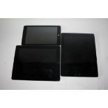 Pair of i-pads together with Lynx tablets