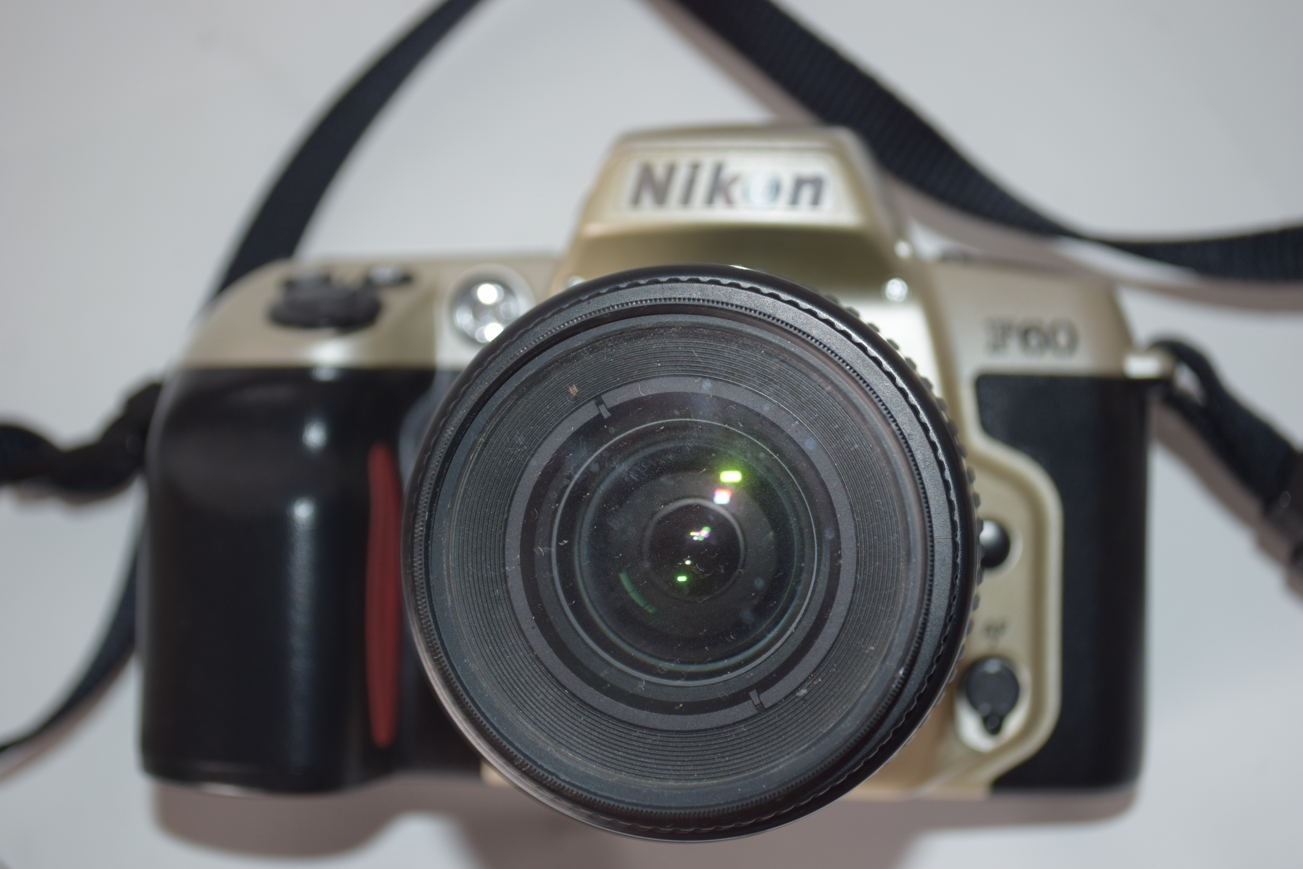 Nikon F60 film camera with film loaded, together with a Nikon AF Nikkor 35-80mm lens, manual and - Image 2 of 5