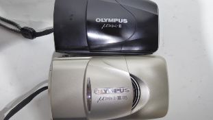 Olympus MJU2 together with an Olympus MJU3