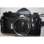 Nikkormat film camera