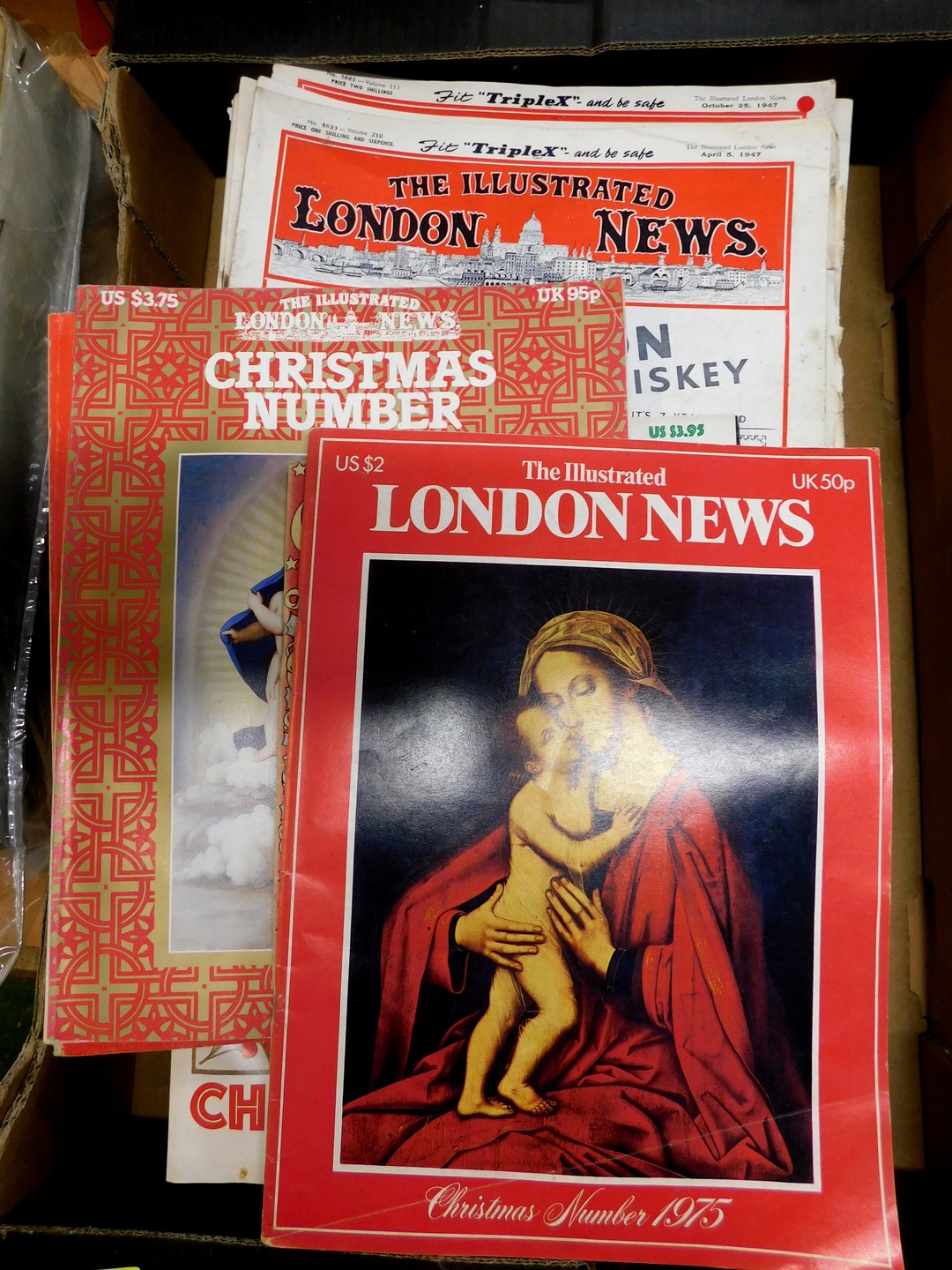 Box The Illustrated London News, 40+ issues 1947-84