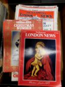 Box The Illustrated London News, 40+ issues 1947-84