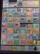 All World mint stamp collection in a well filled stock book including Malta, 1938-43 basic set,