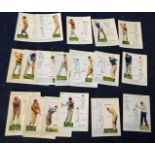 John Player, 1939 Golf set of 25 cigarette cards, vgc