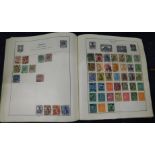 World, mainly used stamp collection in an old Schaubek album and a Strand album (2)