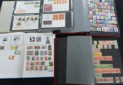 Large World mint and used stamp accumulation plus first day covers in various albums and stock
