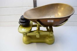 VINTAGE SHOP SCALES AND WEIGHTS