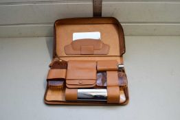 CASED TRAVELLING VANITY SET