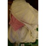 BOX OF VINTAGE CHRISTENING GOWNS