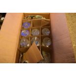 BOX OF AS NEW WINE GLASSES