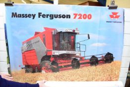 TUBE CONTAINING MASSEY FERGUSON AGRICULTURAL EQUIPMENT ADVERTISING POSTERS