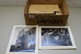 BOX CONTAINING 35MM PHOTOGRAPHIC NEGATIVES OF VIEWS OF NORTH WALSHAM, TOGETHER WITH ORIGINAL BRITISH