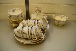 QUEEN MARY PATTERN TEA SET