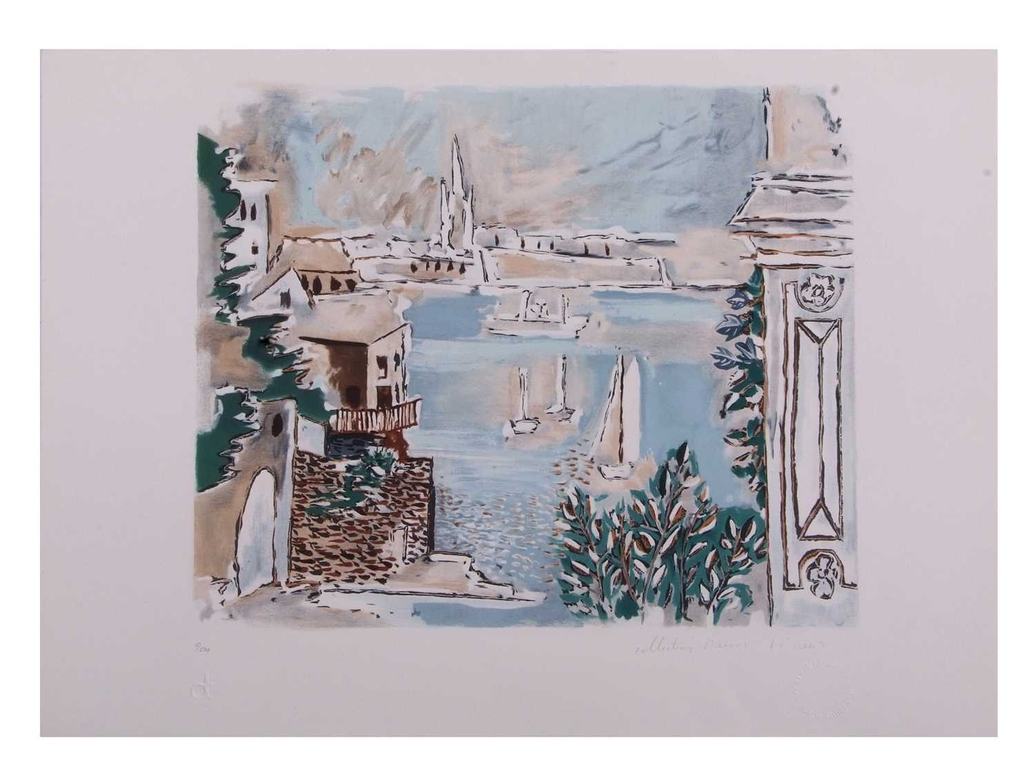 Pablo Picasso, Notre Dame, Limited edition lithograph from the Marina Picasso Collection, printed by - Image 2 of 4