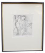 Mid-late 20th Century Abstract figure . Artist proof, indistinctly signed: ‘William G****, 1970’