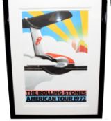 John Pasche British Contemporary, ‘The Rolling Stones American Tour 1972’. Limited edition colour