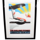 John Pasche British Contemporary, ‘The Rolling Stones American Tour 1972’. Limited edition colour