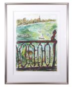 Bob Dylan, American Contemporary, ‘Vista From Balcony’. Giclée print on wove, inscribed and