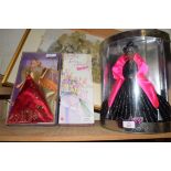 BARBIE MODEL 'HAPPY HOLIDAYS' TOGETHER WITH BARBIE 'SPRING PETALS' AND BARBIE 'GLAMOROUS GALA' ALL