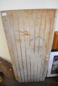 VINTAGE HARDWOOD DRAINING BOARD, 115CM HIGH