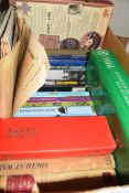 BOX OF MIXED BOOKS TO INCLUDE WAR INTEREST