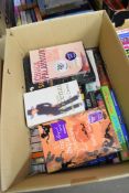 BOX OF PAPERBACK SIGNED FICTION BOOKS