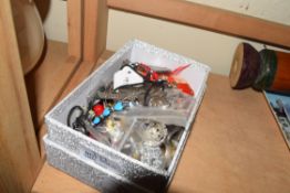 BOX CONTAINING COSTUME JEWELLERY