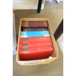 BOX OF DICTIONARIES